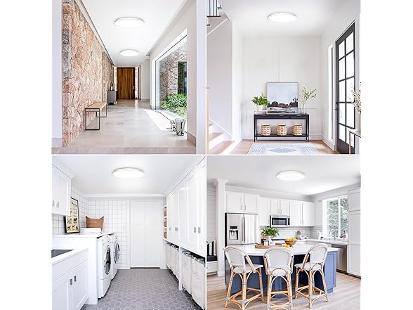 Brightever 12" 2 Pk LED Flush Mount Ceiling Light