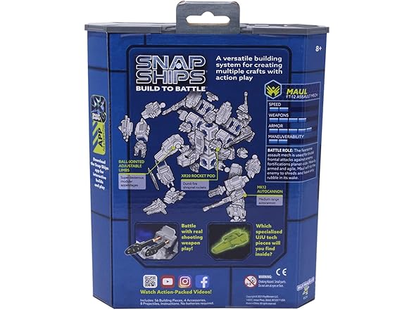 Snap Ships Forge Maul FT-12 Assault Mech