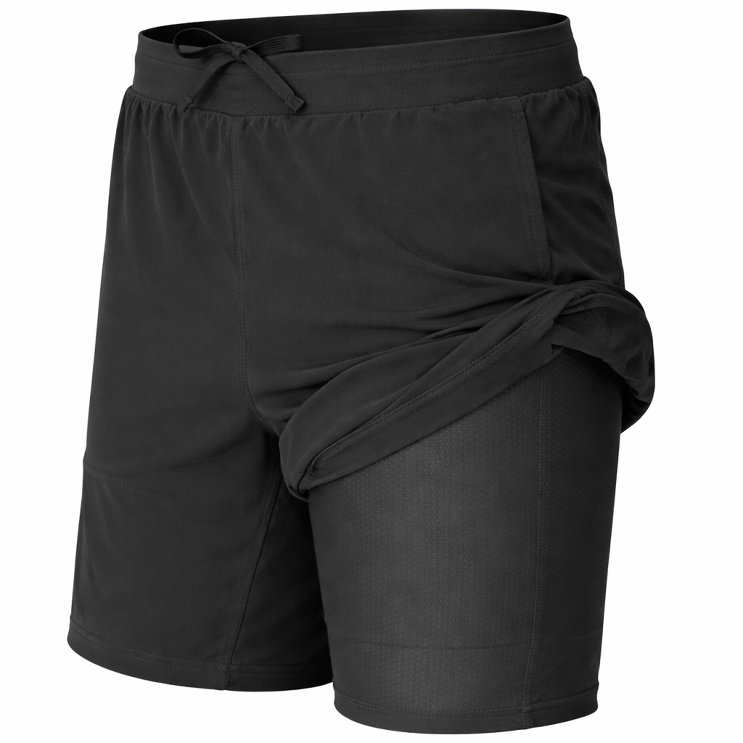 5Pk Mens 2-in-1 Quick Dry Active Shorts - Gallery 18