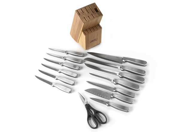 Ginsu 15 Pc Stainless Knife Set