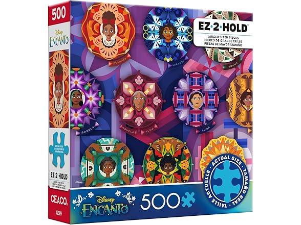 Disney Encanto Mandala Familia 500Pc Puzzle