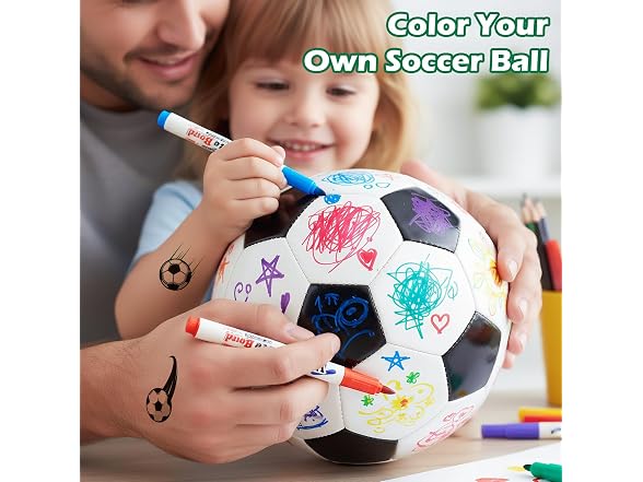 Defresit 2 Pack DIY Soccer Ball Kit