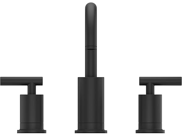 Pfister LG49-NC1B Widespread Faucet Matte Black
