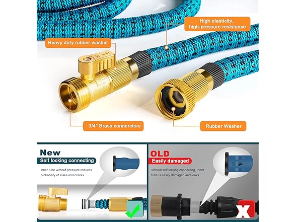 75FT Expandable Garden Hose