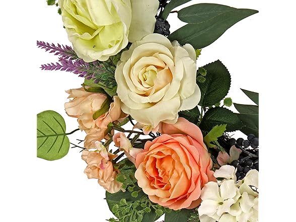 National Tree Company 24" Rose Wreath