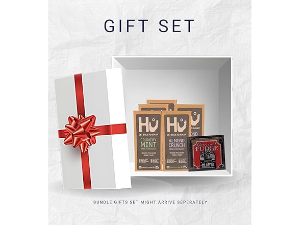 6 Item Set- Hu Chocolate Mint & Almond & Claeys Fudge