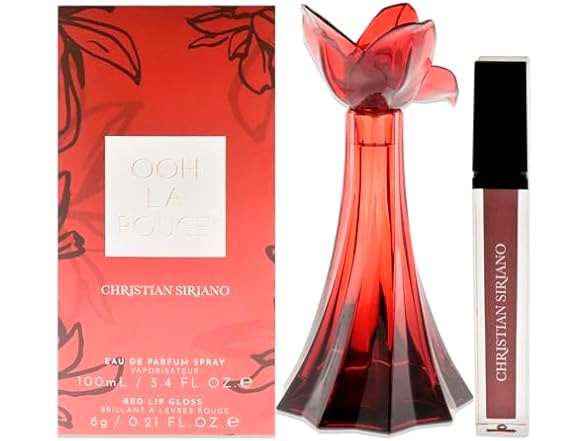Christian Siriano Ooh La Rouge for Women - 2 Pc Gift Set