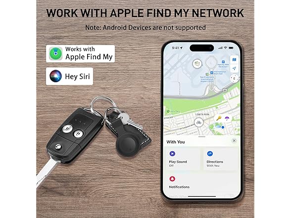 Air Tags Tracker Set, 4-Pack