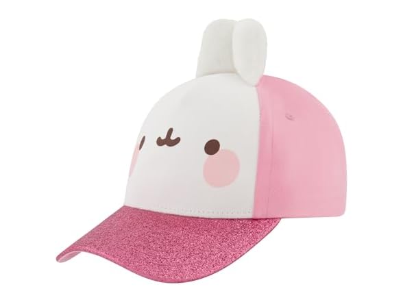 Concept One Girls (OS) Molang Kids Baseball Hat