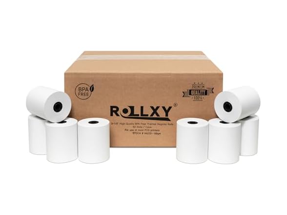 ROLLXY 3-1/8 X 230 Thermal Paper