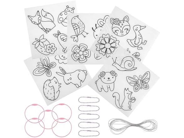 Stephen Joseph, 20 PC DIY Shrinking Art Kit