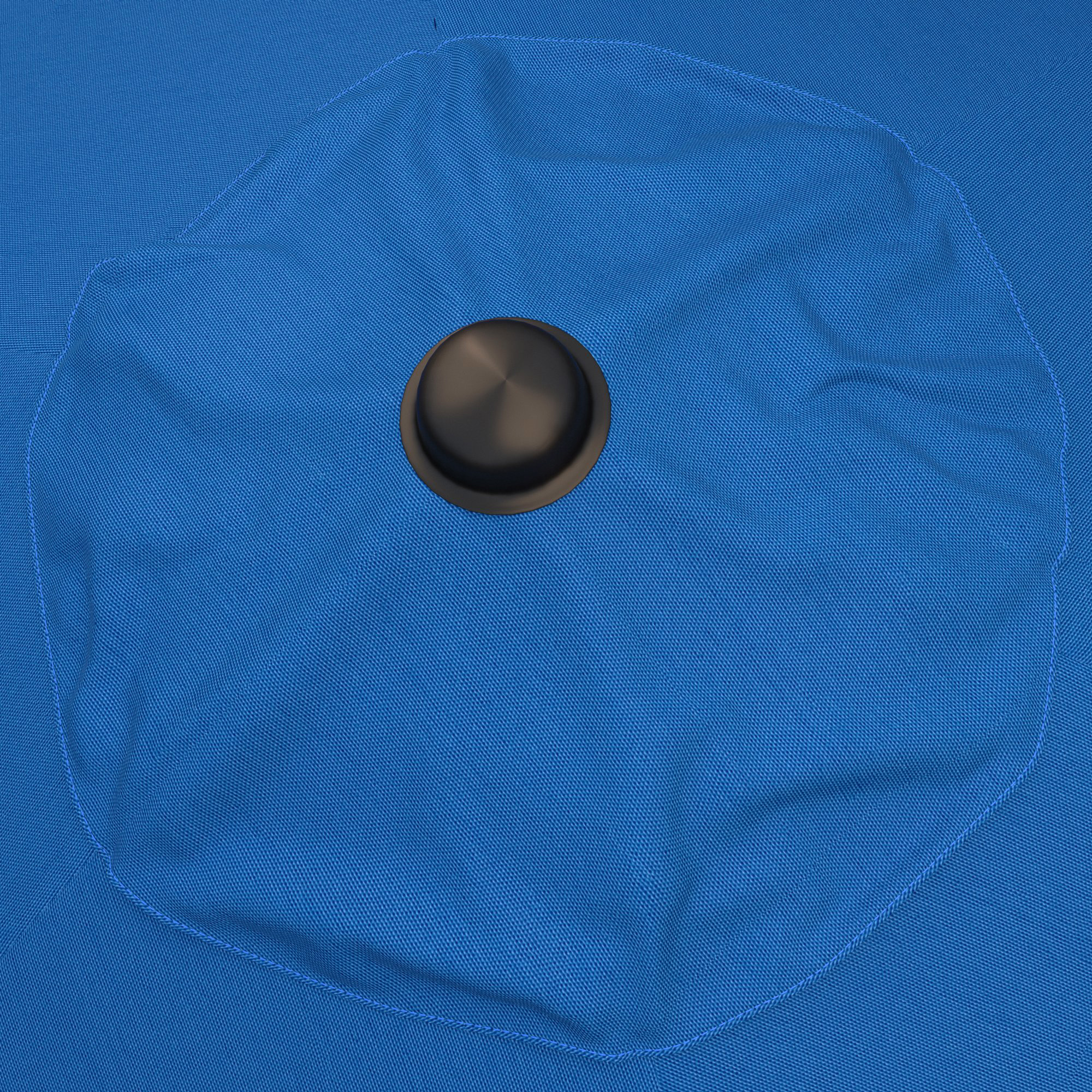 Astella 7.5' Steel Blue Push-button Tilt Patio Umbrella - Gallery 27