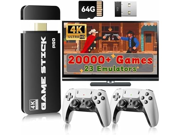 Retro Gaming Console Stick Pro
