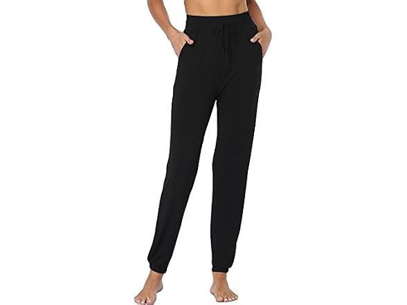 Envlon Women (S) Sweatpants High Waist Loose Pants