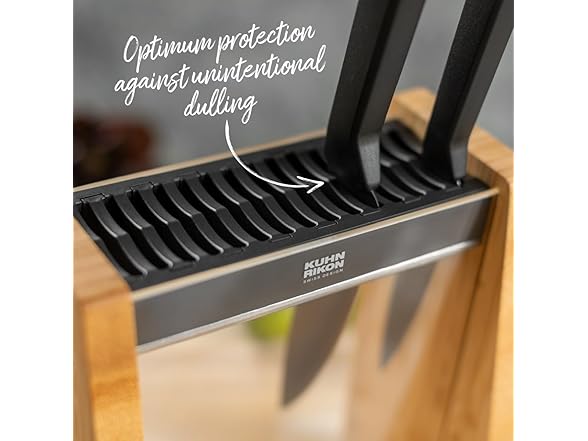 Kuhn Rikon ICED Bamboo Knife Block