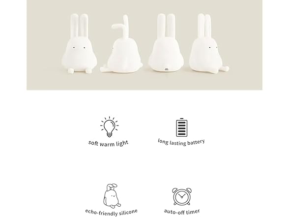 mepiie Bendi Bunny Squish Lamp