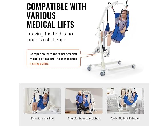 VEVOR Full Body Patient Lift Sling with