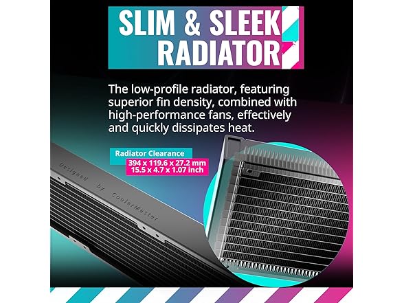 Cooler Master MasterLiquid PL360 FLUX Close-Loop AIO