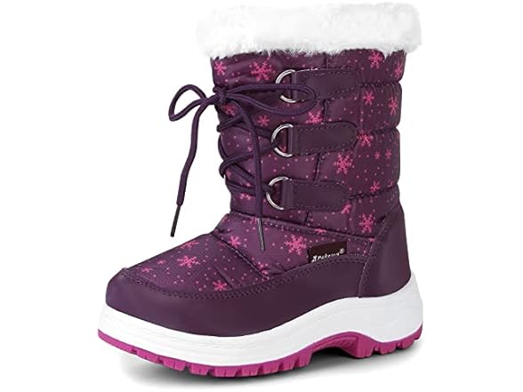 Girl Fur Winter Warm Snow Boots
