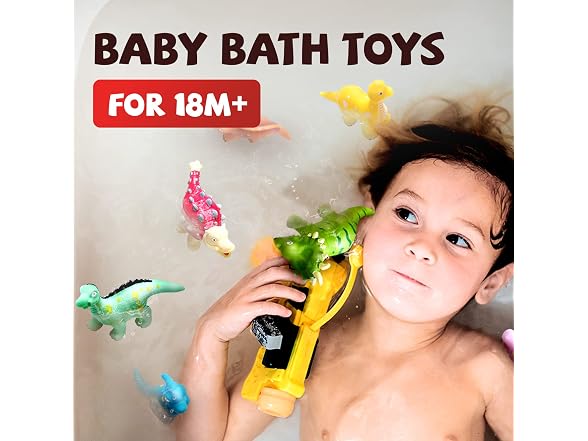 Hely Cancy Dinosaur Bath Toys