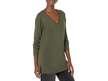 $8.99, Was $16.90, 46% Off! Amazon Essentials Women Lightweight V-neck Sweater dealfomo