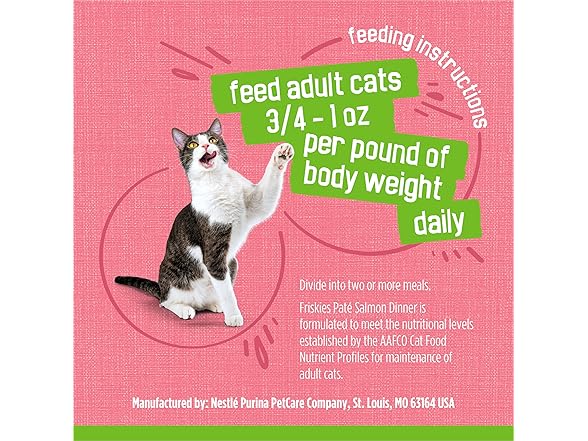 24PK Purina Friskies Wet Cat Food Pate, 5.5 oz.