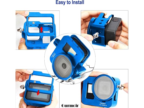 Gurmoir Metal Case for Gopro Hero 8