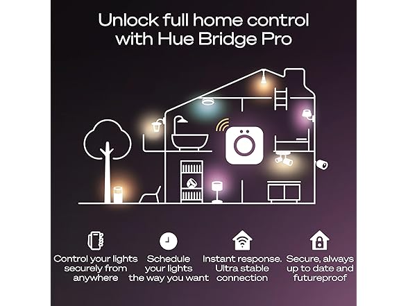 Philips Hue Bridge Pro, Smart Light Hub