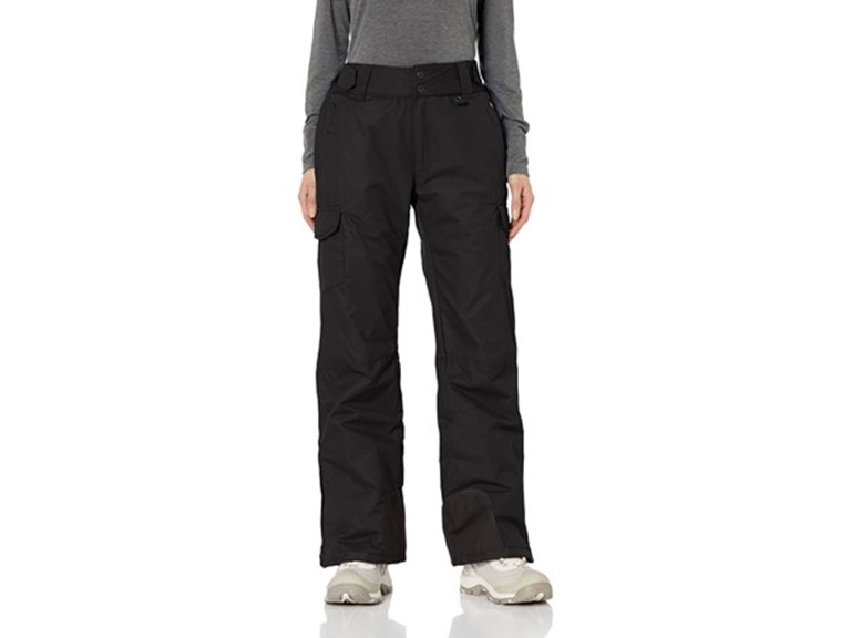 Arctix Women's Snow Sports Insulated Cargo Pants, Black, X-Small