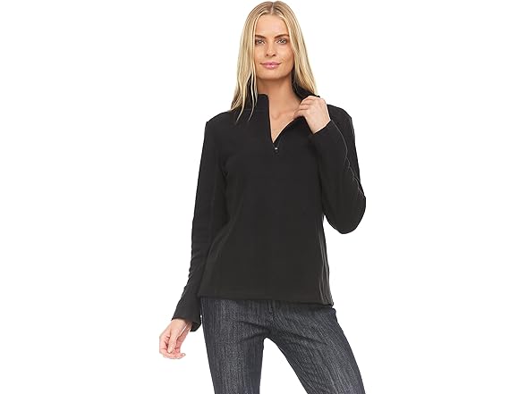 Swiss Alps Zip Fleece (XL) Black