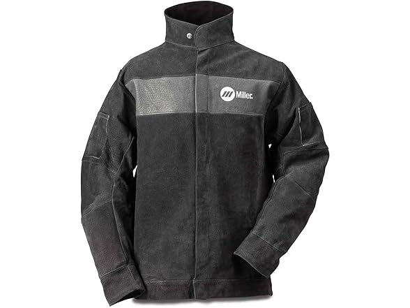 Miller Electric Welding Jacket,L,30" L,G