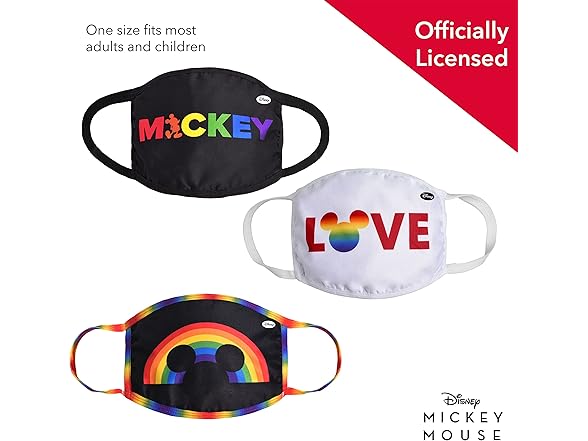 Disney Face Mask Multi (3PK)