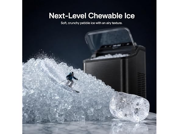 Typhur Nugget Ice Maker Countertop, 35lbs/24H