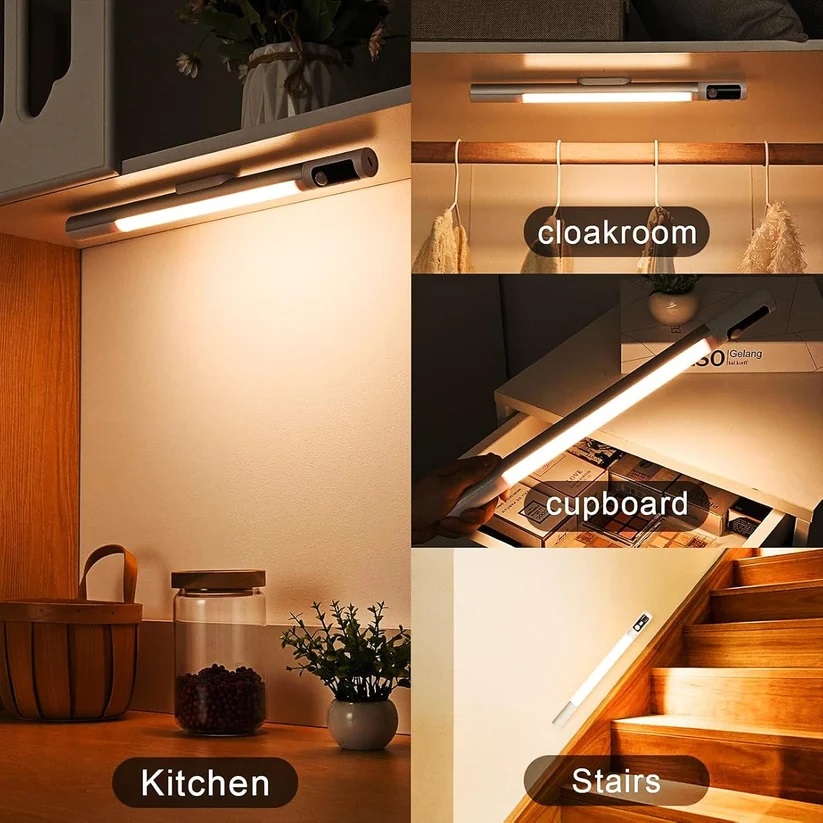 Kitchen LED Cabinet Light – 38 cm – Motion Sensor – 1200 mAh Rechargeable - Gallery 15