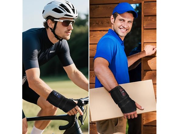 DeMoce Cordless Heated Wrist Brace Pad