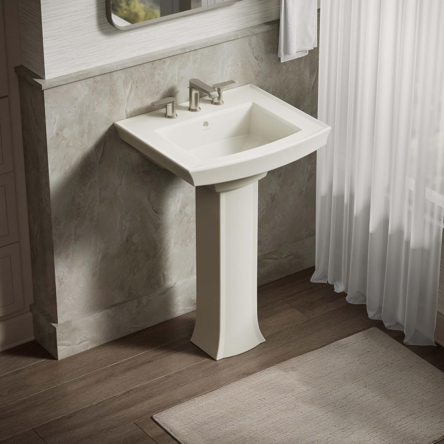 Archer Pedestal Sink Basin - Gallery 15
