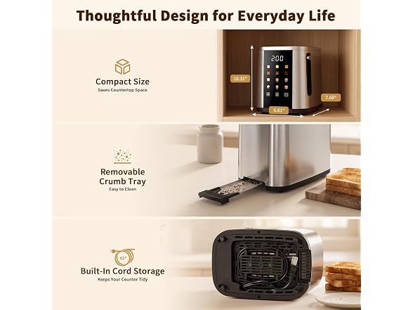 iFeiFan 2 Slice Toaster