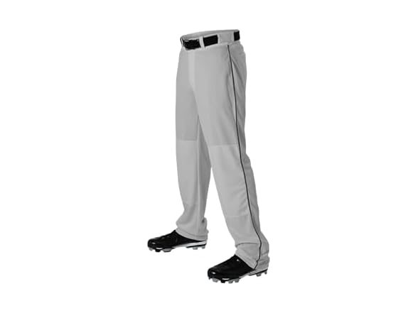 Alleson Athletic Men's Grey Baseball Pants (S)