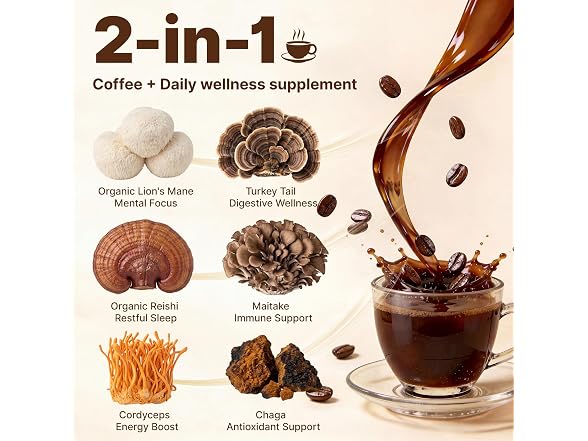 TerraPrecis Instant Mushroom Coffee