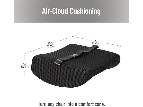 Lumbar Support Pillow with Air-Cloud Technology