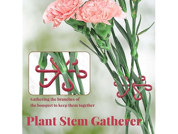 TENDAWYP 12Pcs Plant Stem Support