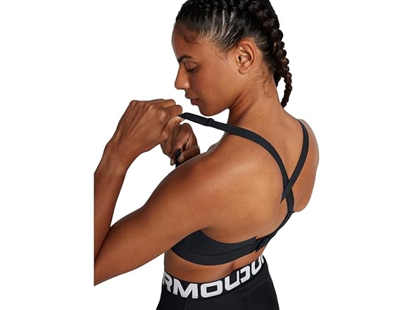UA Womens Mid Impact Sports Bra (XS D-DD)