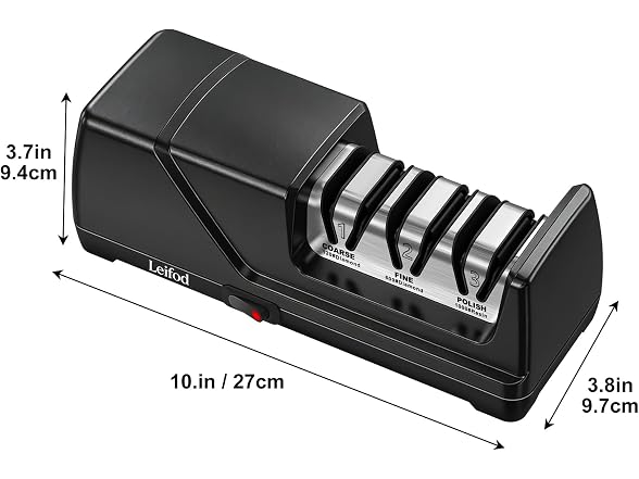 Leifod 3-Stage Knife Sharpener