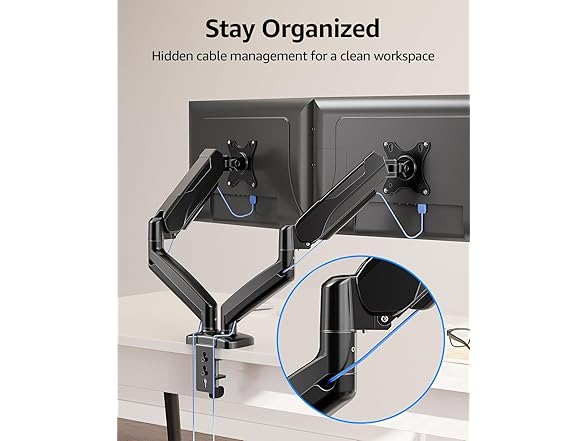 MOUNTUP dual monitor arm