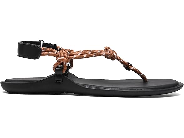 Molozoey Rope brown flats sandals