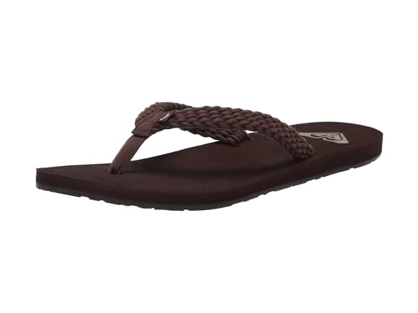 Roxy Women's Porto III Sandal, Brown 10