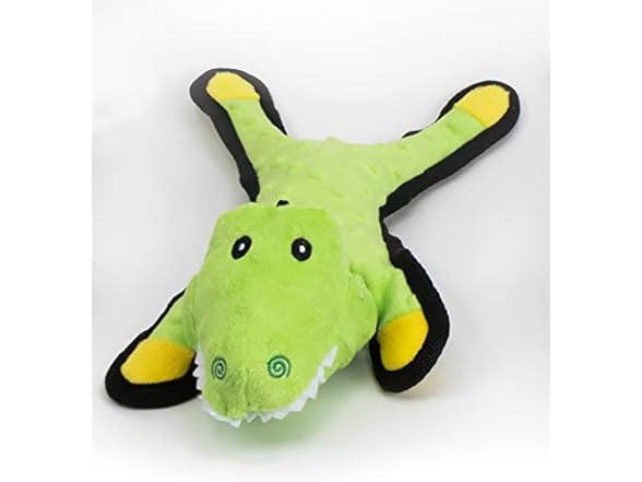 Steel Dog Bumpy Gator Squeaker Dog