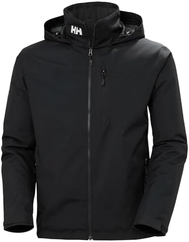 Helly Hansen Crew Hooded Midlayer Jacket 2 Men's Black