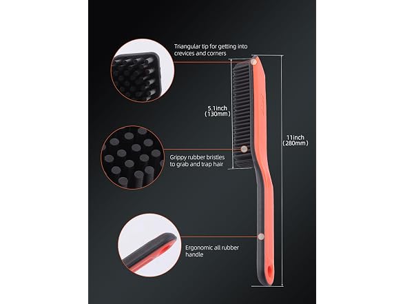 SPTA Pet Hair Brush, 2Pcs Pet Hair Removal Brush