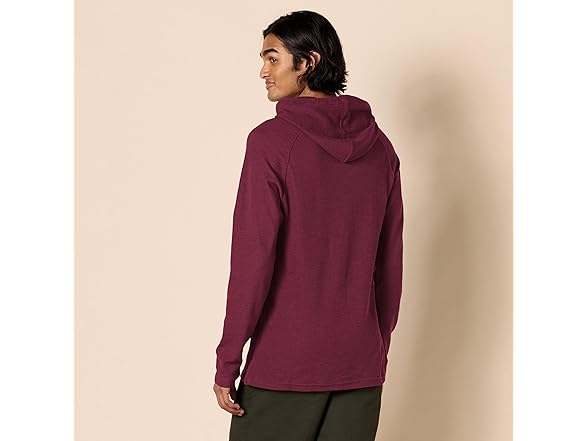Amazon Essentials Men Long-sleeve Slub Hoodie